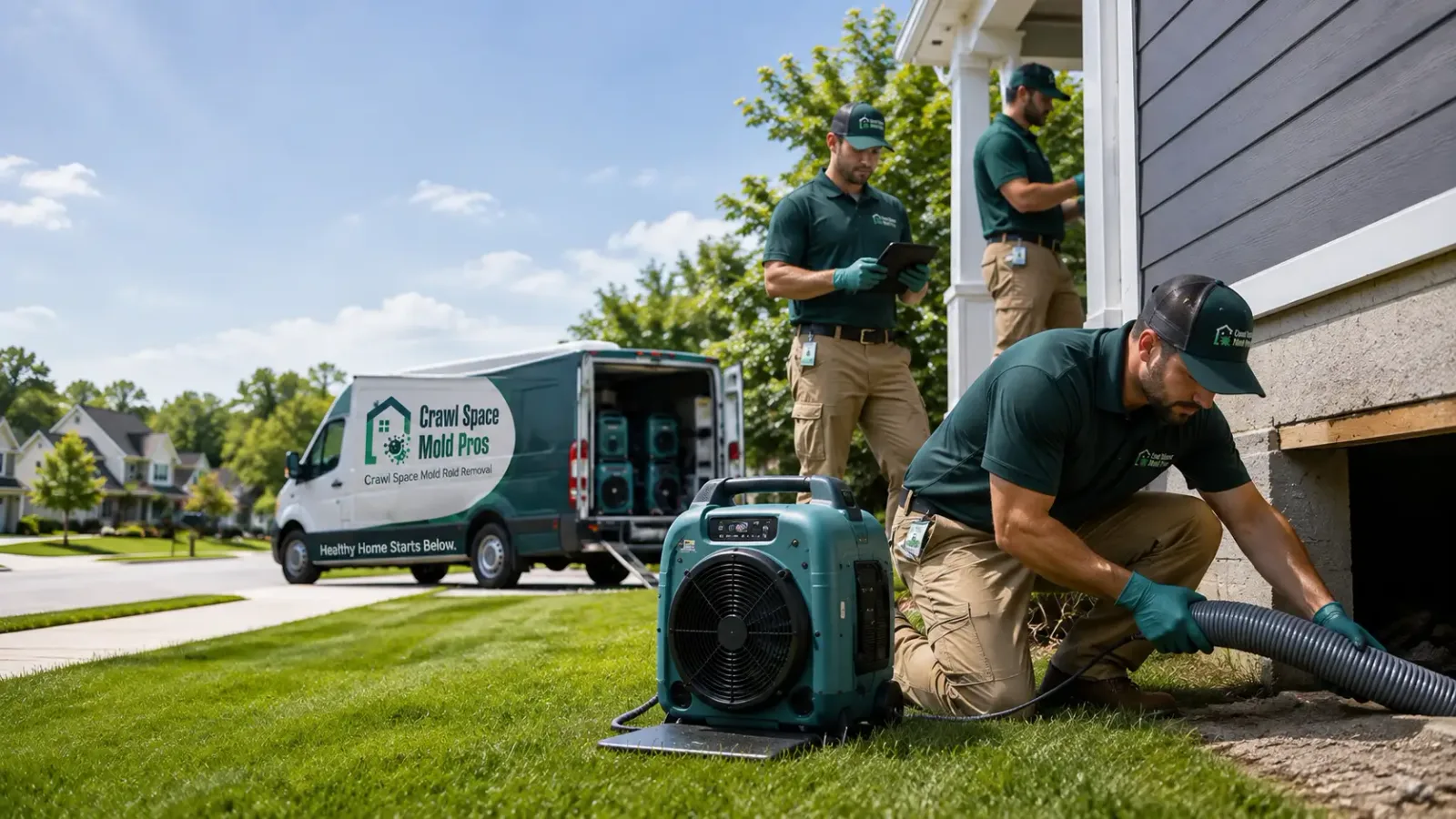 Crawl Space Mold Removal in Chanhassen, MN